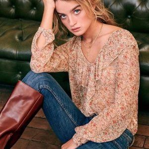 Sezane Priscille Blouse NWOT